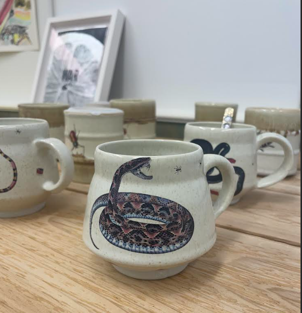 Johanna Keefe Acid ware ceramics